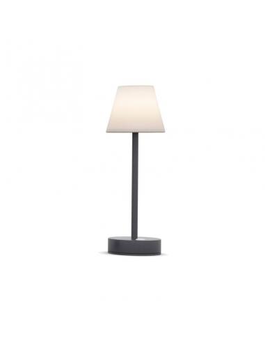 Lámpara de mesa sin cables color blanco - Newgarden Lola