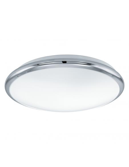 EGLO 93496 - MANILVA Plafón LED en Acero cromo y Acrílico