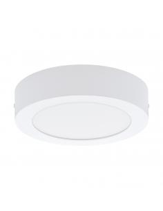 EGLO 94072 - FUEVA 1 Lámpara de Superficie LED en Fundición de metal blanco y Acrílico