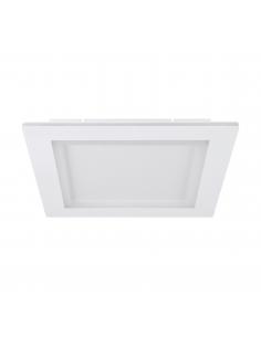 Plafón LED cuadrado blanco 45 cm - Eglo Padrogianoz