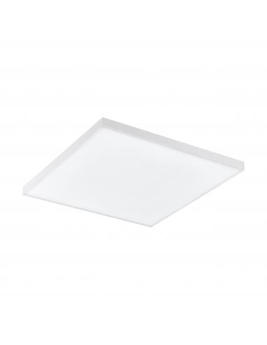 Plafón LED cuadrado blanco 29 cm - Eglo Turconab