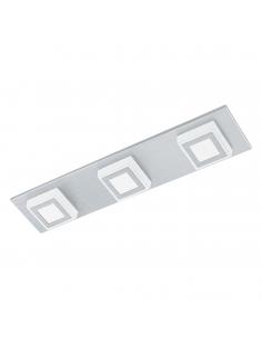 EGLO 94507 - MASIANO Plafón LED en Aluminio aluminio cepillado y Acrílico