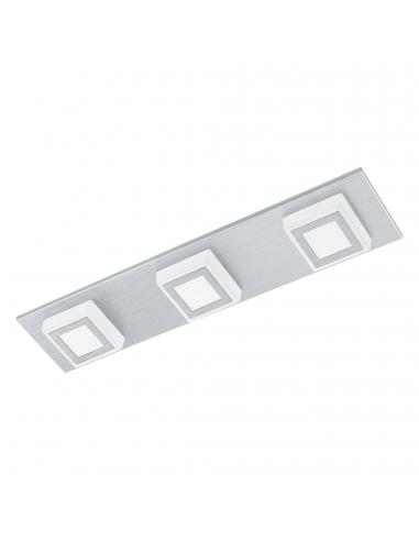 EGLO 94507 - MASIANO Plafón LED en Aluminio aluminio cepillado y Acrílico