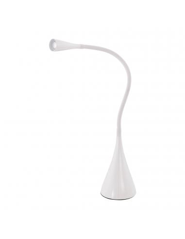 EGLO 94678 - SNAPORA Lámpara LED en Plastico, aluminio blanco