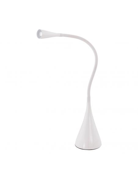 EGLO 94678 - SNAPORA Lámpara LED en Plastico, aluminio blanco