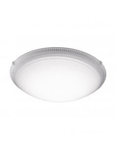 EGLO 95673 - MAGITTA 1 Plafón LED en Acero blanco y Vidrio