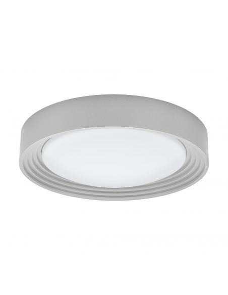 EGLO 95692 - ONTANEDA 1 Plafón LED en Acrílico plata y Acrílico