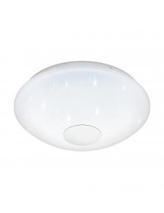 EGLO 95971 - VOLTAGO 2 Plafón LED en Acero blanco y Acrílico con efecto de cristal