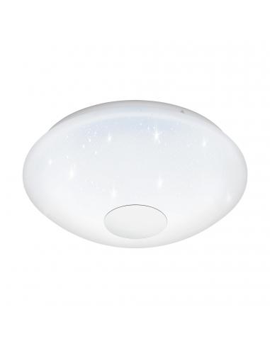 EGLO 95971 - VOLTAGO 2 Plafón LED en Acero blanco y Acrílico con efecto de cristal