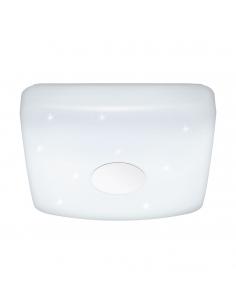 EGLO 95974 - VOLTAGO 2 Plafón LED en Acero blanco y Acrílico con efecto de cristal