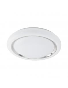 EGLO 96024 - CAPASSO Plafón LED en Acero blanco y Acrílico