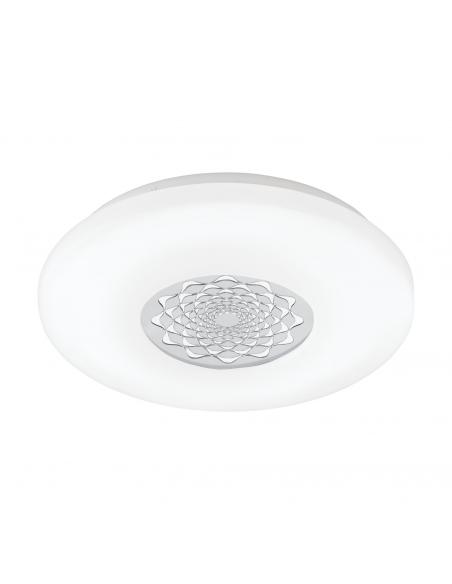 EGLO 96025 - CAPASSO 1 Plafón LED en Acero blanco y Acrílico