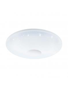 EGLO 96684 - VOLTAGO-C Plafón LED en Acero blanco y Acrílico con efecto de cristal