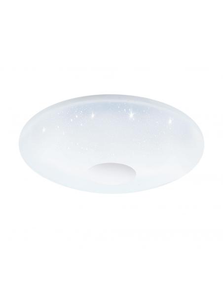 EGLO 96684 - VOLTAGO-C Plafón LED en Acero blanco y Acrílico con efecto de cristal