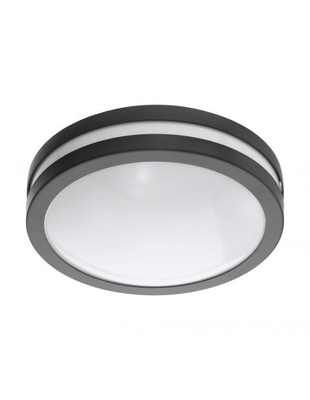 EGLO 97237 - LOCANA-C Aplique de exterior LED en Acero galvanizado antracita y Acrílico