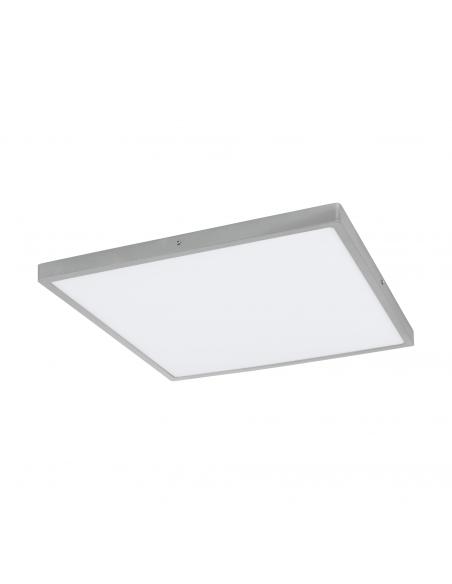 EGLO 97278 - FUEVA 1 Lámpara de Superficie LED en Aluminio plata y Acrílico