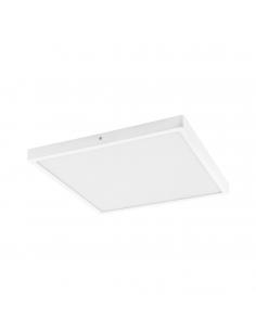 EGLO 97282 - FUEVA 1 Lámpara de Superficie LED en Aluminio blanco y Acrílico