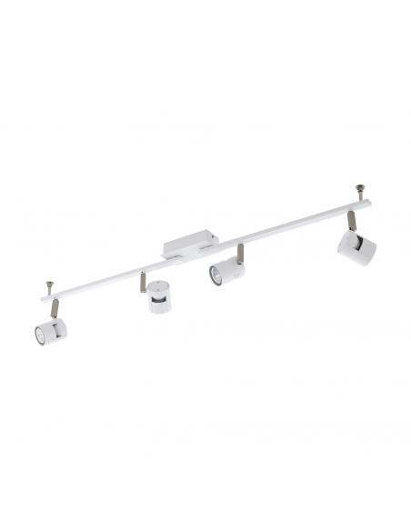 EGLO 97509 - VERGIANO Foco LED en Aluminio, acero blanco, níquel-mate