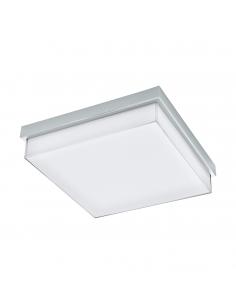 EGLO 97971 - ISLETAS Plafón LED en Acero cromo y Vidrio con efecto de cristal