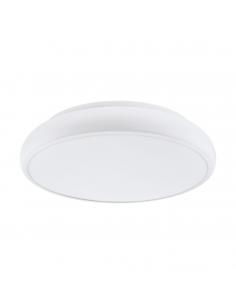 EGLO 98045 - RIODEVA-C Plafón LED en Acero blanco y Acrílico