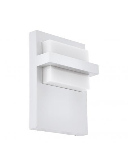 EGLO 98087 - CULPINA Aplique de exterior LED en Aluminio blanco y Acrílico